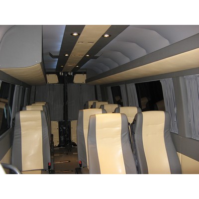 Переоборудование Volkswagen Crafter 50 в катафальный автобус
