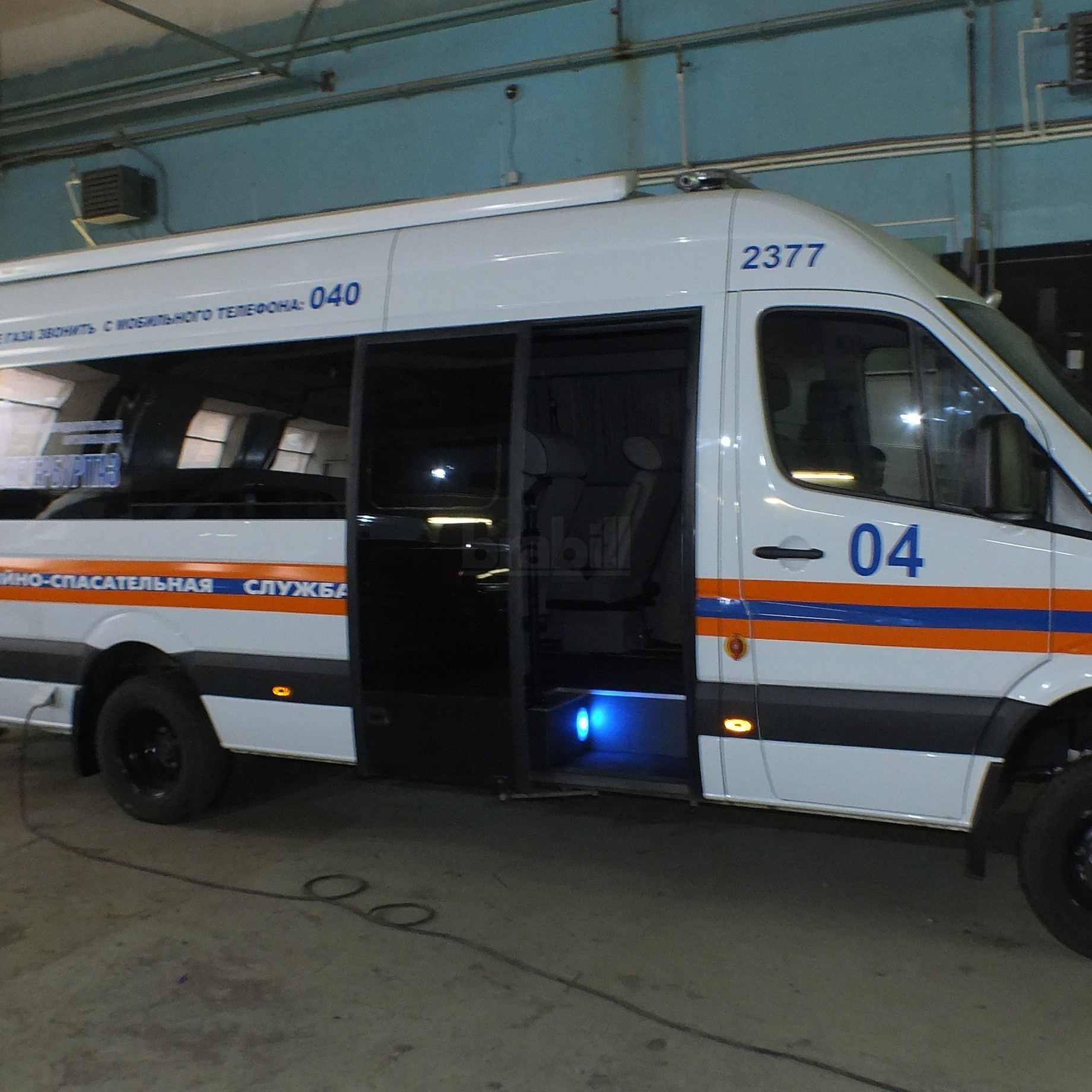 Переоборудование Mercedes-Benz Sprinter в штабной автомобиль